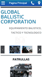 Mobile Screenshot of globalballistictech.com